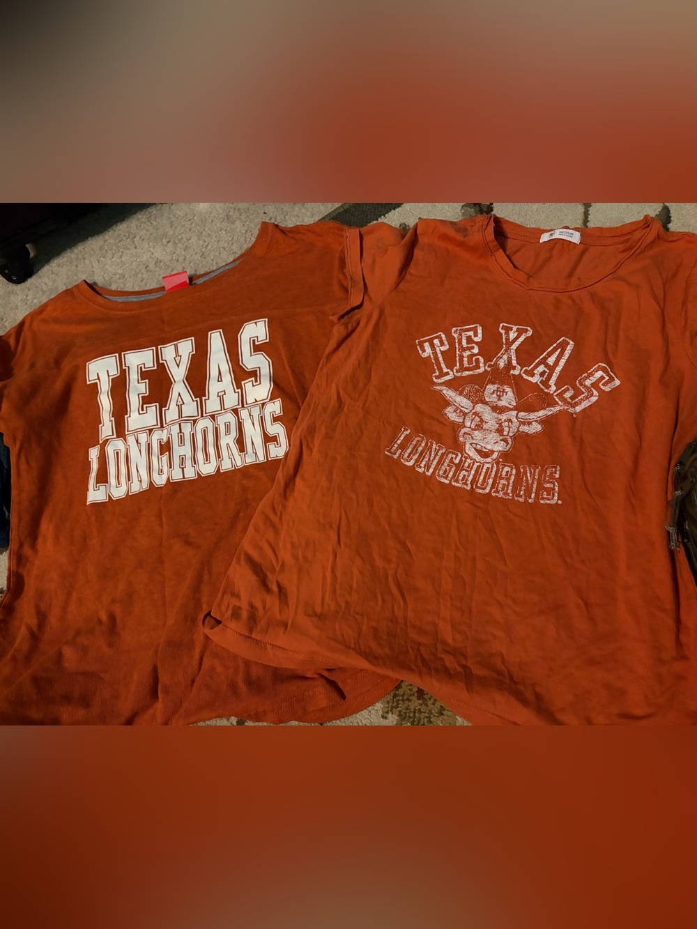 Womens Texas Longhorns Orange T‑Shirt bundle